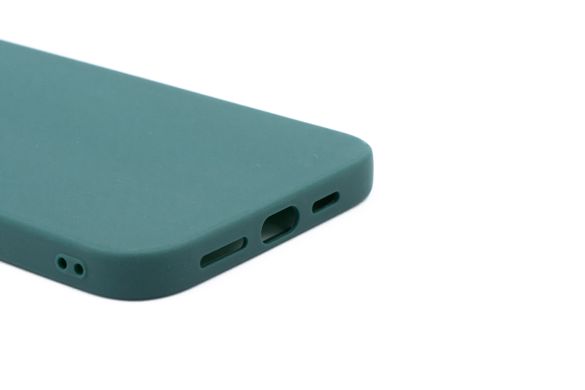 Силіконовий чохол Soft Feel для iPhone 12 Pro Max forest green