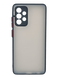Чохол 2 в 1 Matte Color для Samsung A52 black/red Full camera