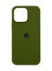 Силіконовий чохол Full Cover для iPhone 16 Pro dark olive (army green)