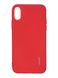 Силіконовий чохол SMTT для iPhone X/XS red