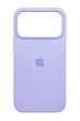 Силіконовий чохол Full Cover для iPhone 17 Pro Max/18 Pro Max light lilac (glycine)