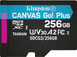 Карта памяти Kingston MicroSDXC 256GB Canvas Go Plus Gen4 200MB/s A2 U3 V30 + SD-адаптер