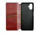 Чехол-книжка кожа для Samsung A07 red Getman Cubic PU