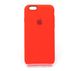 Силиконовый чехол Full Cover для iPhone 6 red