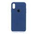 Силіконовий чохол Full Cover для iPhone X/XS deep navy