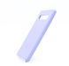 Силіконовий чохол Full Cover для Samsung S10 lilac без logo