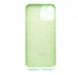 Силіконовий чохол Full Cover для iPhone 13 Pro Max fresh green Full Camera