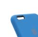 Силиконовый чехол для Apple iPhone 6 Plus original blue cobalt