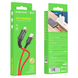 USB кабель Borofone BX67 Micro 2.4A/1m red