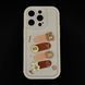 Чохол Pretty Things для iPhone 14 Pro white/bear Full Camera