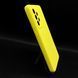 Силиконовый чехол Fibra для Samsung A33 yellow Full Camera
