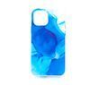 Чехол кожаный Figura Series Case with MagSafe для iPhone 12/12 Pro blue