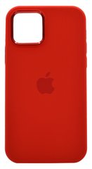 Силиконовый чехол Metal Frame and Buttons для iPhone 12/12 Pro red