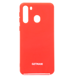 Силіконовий чохол Cover Getman for Magnet для Samsung A21 red