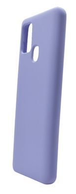 Силіконовий чохол Full Cover для Samsung A21s lilac без logo