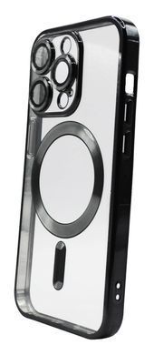 Чехол Metal Matte with MagSafe для iPhone 12 Pro Max black Full Camera