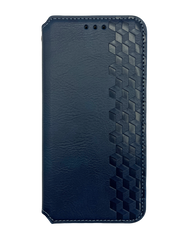 Чохол-книжка шкіра для Samsung A32 4G dark blue Getman Cubic PU