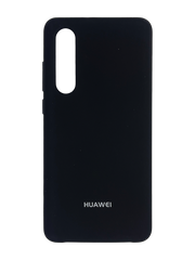 Силиконовый чехол Silicone Cover для Huawei P30 black