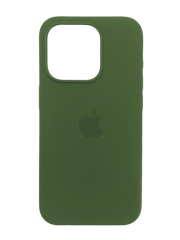 Силиконовый чехол with MagSafe для iPhone 14 Pro olive