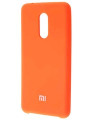 Силиконовый чехол Silicone Cover для Xiaomi Redmi 5+ orange