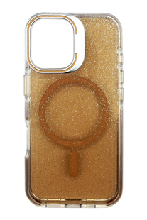 Чохол Fibra Star Shine with MagSafe для iPhone 16 clear desert gold