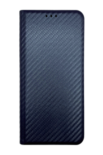 Чохол книжка Flip Cover "Carbon" для Xiaomi Redmi Note 15 Pro 4G dark blue