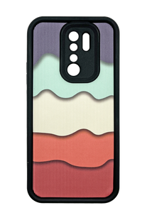 Чехол WAVE Artfull для Xiaomi Redmi 9 colorful waves Full Camera