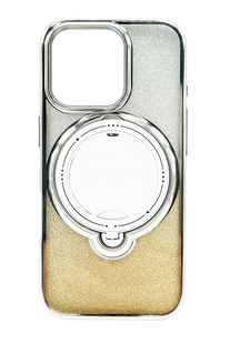 Накладка TPU with Stand для iPhone 16 Pro silver