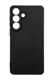Силиконовый чехол WAVE Colorful для Samsung S26 Plus black Full Camera (TPU)