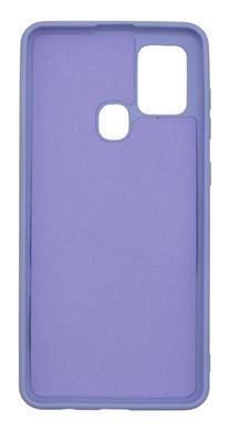 Силіконовий чохол Full Cover для Samsung A21s lilac без logo