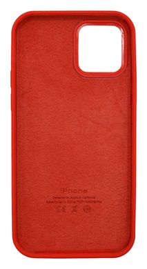 Силіконовий чохол Metal Frame and Buttons для iPhone 12/12 Pro red