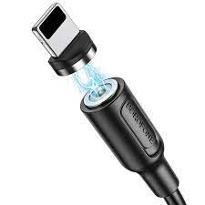 USB кабель Borofone BX41 Amiable magnetic for Lighning 2.4A/1m black