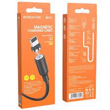 USB кабель Borofone BX41 Amiable magnetic for Lighning 2.4A/1m black