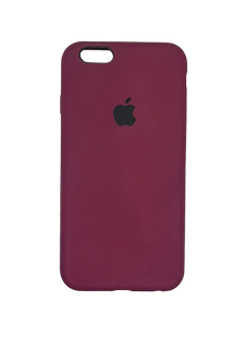 Силіконовий чохол Full Cover для iPhone 6 maroon