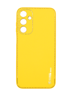 Чехол кожа Xshield для Samsung A25 5G yellow Full Camera