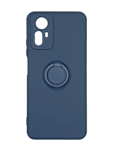 Чехол (TPU) Candy Ring для Xiaomi Redmi Note 12S blue Full Camera