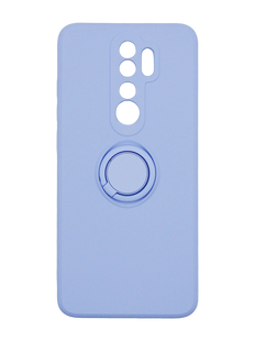 Чохол (TPU) Candy Ring для Xiaomi Redmi Note 8 Pro lilac Full Camera
