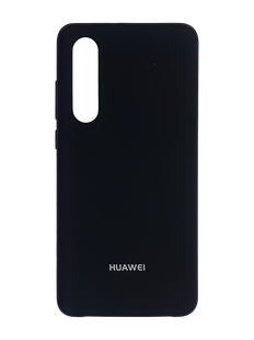 Силиконовый чехол Silicone Cover для Huawei P30 black