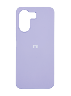 Силіконовий чохол Full Cover для Xiaomi Redmi 13C/Poco C65 lilac