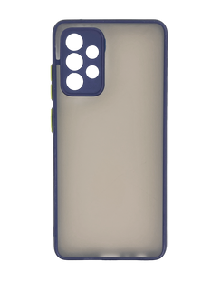 Чохол 2 в 1 Matte Color для Samsung A52 blue/green Full Camera