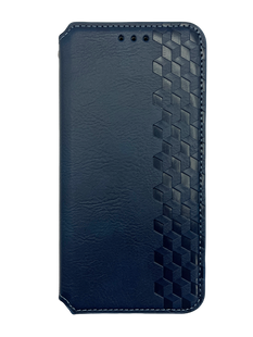 Чохол-книжка шкіра для Samsung A32 4G dark blue Getman Cubic PU