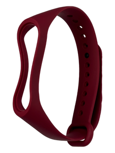 Ремінець Silicone Xiaomi MI Band 7 maroon