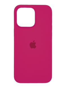 Силіконовий чохол Full Cover для iPhone 15 Pro Max raspberry