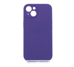 Силіконовий чохол Full Cover для iPhone 13 new purple Full Camera