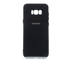 Силіконовий чохол Full Cover для Samsung S8+ black My Color Full Camera