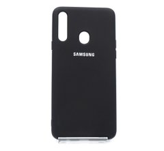 Силіконовий чохол Full Cover для Samsung A20s black