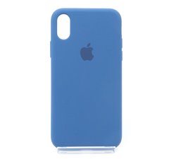 Силіконовий чохолFull Cover для iPhone X/XS navy blue
