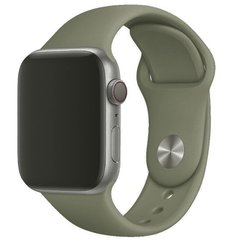 Силіконовий ремінець для Apple Watch Sport Band 38-40mm (S/M & M/L) 3pcs olive