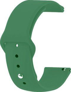 Ремінець Silicone 22mm grass green