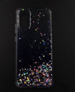 Накладка SP Confetti для Samsung A02S white/violet